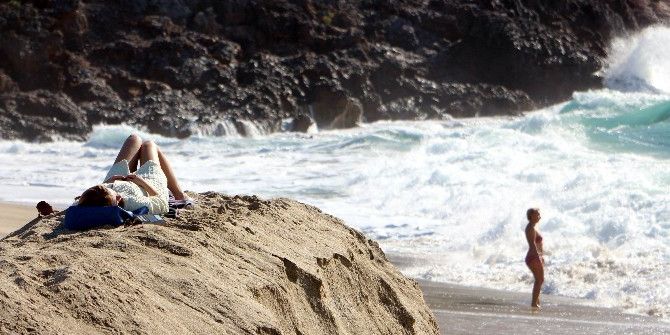 Memlekette Kar, Alanya’da Deniz Keyfi