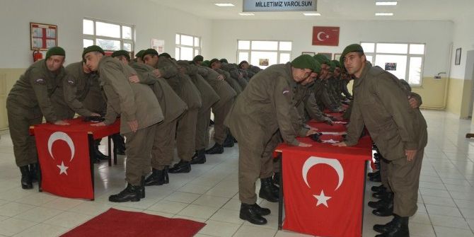 Kırklareli’nde 365. Kısa Dönem Jandarma Erler Yemin Etti