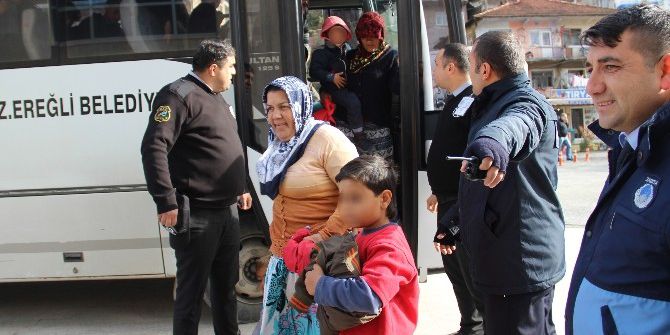 Kaçmaya Çalıştığı Zabıtanın Kucağına Düştü