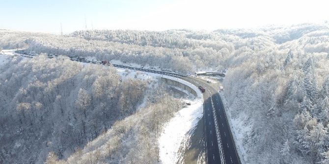 Bolu Dağı’nın Havadan Görüntüsü Büyüledi