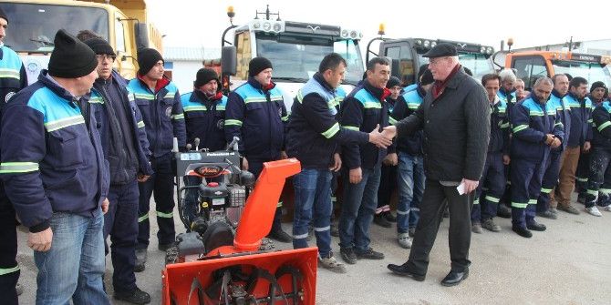 Odunpazarı Karla Mücadeleye Hazır