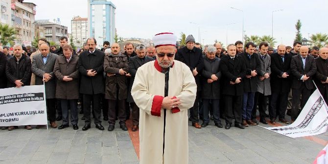 Halep’te Ölenler İçin Samsun’da Gıyabi Cenaze Namazı Kılındı