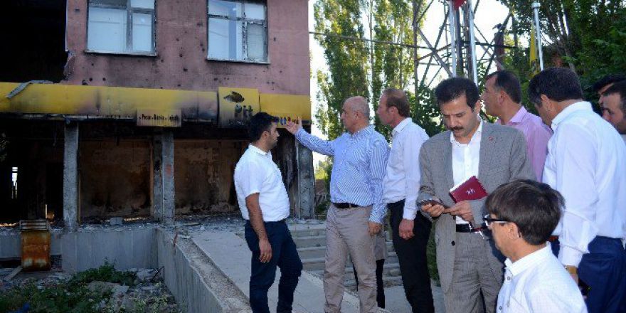 Ilıcalı Devreye Girdi, Hınıs’ta Kobani Olaylarının İzleri Silinecek