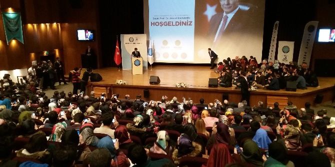 Ahmet Davutoğlu, Uludağ Üniversitesi’nde Gençlerle Buluştu