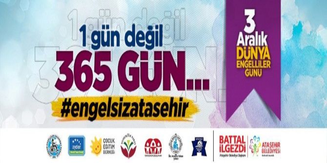 Ataşehir Belediyesi Engelliler Günü’nde Farklı Bir Projeyi Hayata Geçiriyor