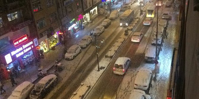 Van’da Kar Yağışı