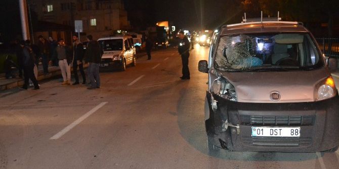 Anayoldan Karşıya Geçerken Canından Oldu