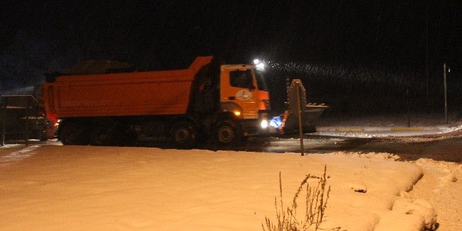 Bolu Dağı’nda Yoğun Kar Yağışı