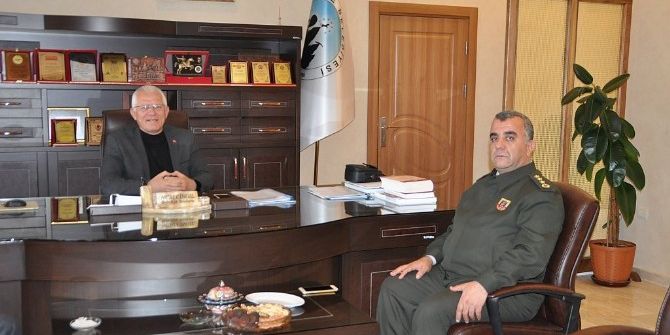 Garnizon Komutanı Akça’dan Belediye Başkanı Cingil’e Ziyaret