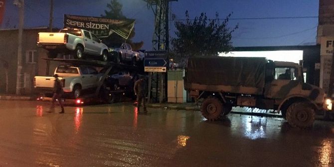 Özgür Suriye Ordusu’na Arazi Araçları Gönderildi