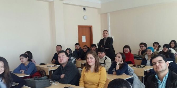 Prof. Dr. Salih Yılmaz, Ahmet Yesevi Üniversitesinde