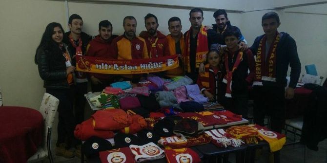 Ultraslan Niğde Taraftar Grubundan Köy Okullarına Yardım Kolisi