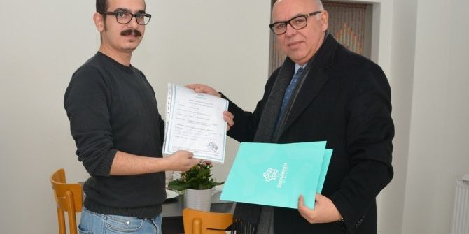 Başkan Eşkinat’tan Genç Girişimciye Destek