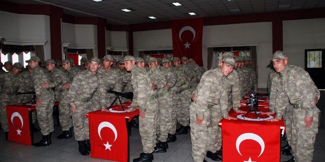 Kısa Dönem Erler Yemin Etti