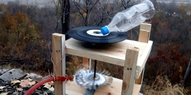 Su İle Çalışan Gramofon Yaptı