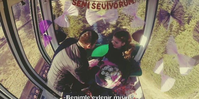 Teleferikte Evlilik Teklifi