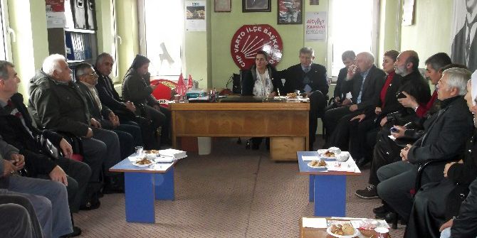Chp Milletvekilleri Varto’da