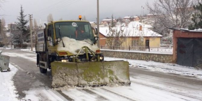 Başkent’te Karla Mücadele
