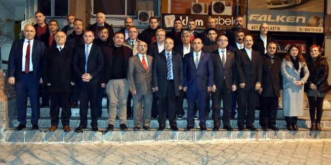 Başkan Kayda’dan Mhp Yönetimine ’Hayırlı Olsun’ Ziyareti