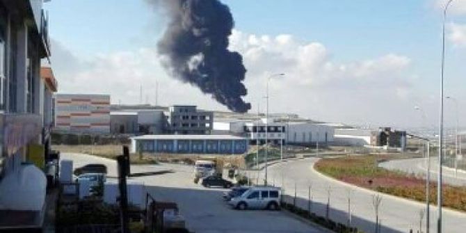 Kocaeli’de Fabrika Yangını