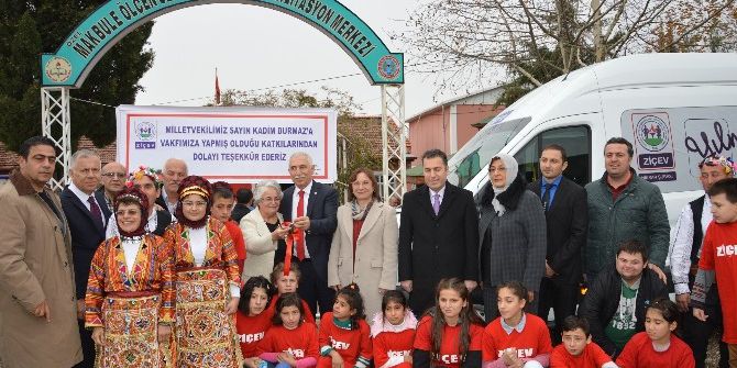 Engelliler Okuluna Minibüs Hediye Edildi