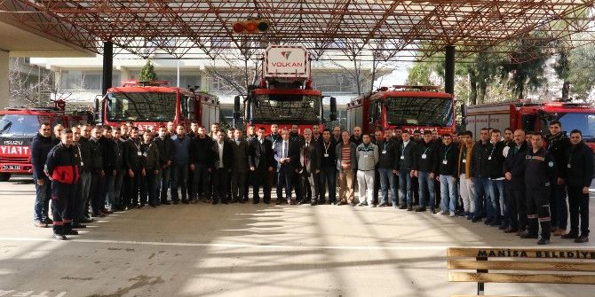 Manisa İtfaiye Daire Başkanlığı’na 54 Yeni Personel Katıldı