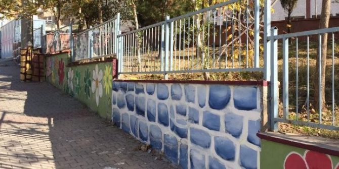 Okul Duvarları Boyatıldı