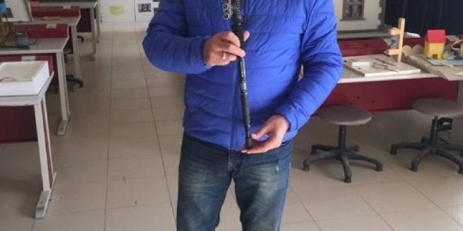 Fizik Öğretmeni, ‘Yarasa Baston’ Projesini Geliştirdi