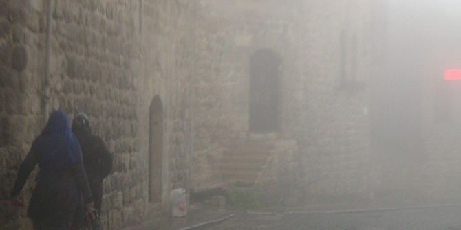 Mardin’de Yoğun Sis