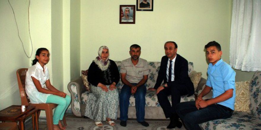 Vali Erin’den Şehit Ailesine Ziyaret