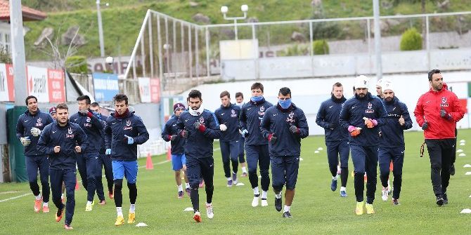 Trabzonspor, Kayserispor Maçı Hazırlıklarını Sürdürdü