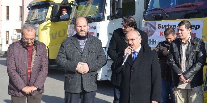 Bursa’dan Halep’e Yardım Eli