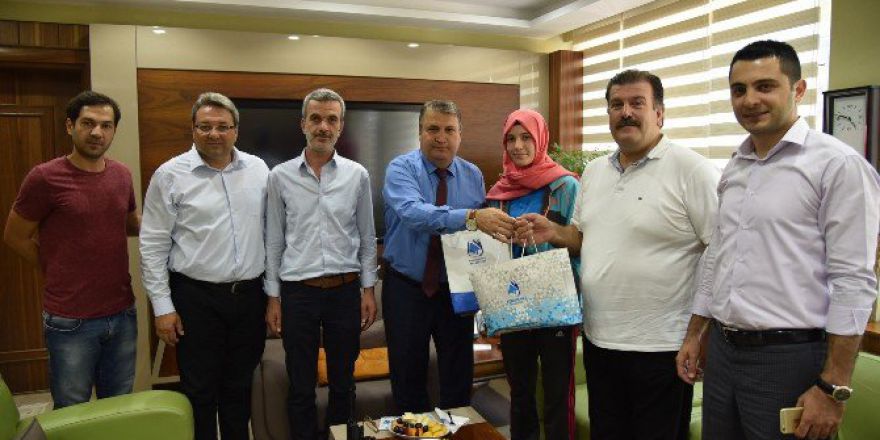 Başarılı Judocudan Başkan Çerçi’ye Ziyaret