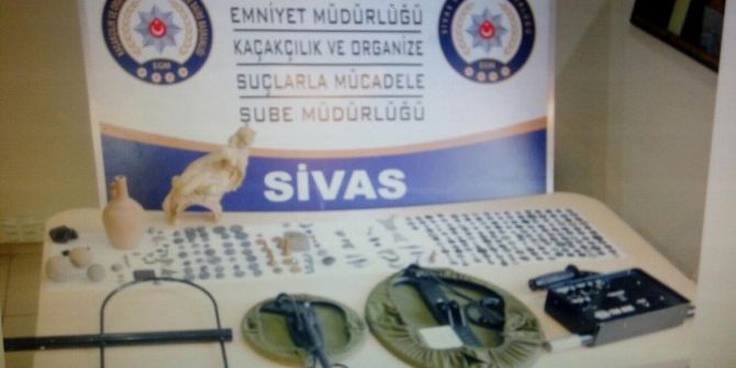 Sivas’ta Tarihi Eser Operasyonu