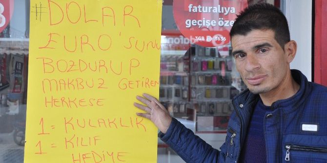 Dövizini Bozdurana Kulaklık Ve Cep Telefonu Kılıfı Hediye