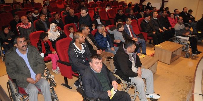 Cizre’de Dünya Engelliler Günü Kutlandı