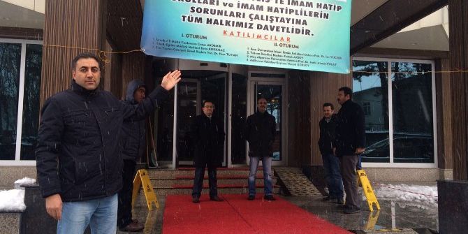 “Bitlis’te İmam Hatip Okulları Ve İmam Hatiplilerin Sorunları” Çalıştayı