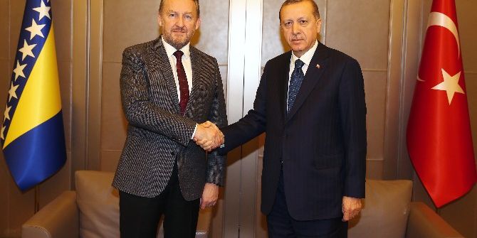 Cumhurbaşkanı Erdoğan, Bosna-hersek Devlet Başkanlığı Konseyi Üyesi İzzetbegoviç’i Kabul Etti
