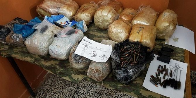 Sınırdan Mühimmat Geçirmeye Çalışan Teröristler Etkisiz Hale Getirildi