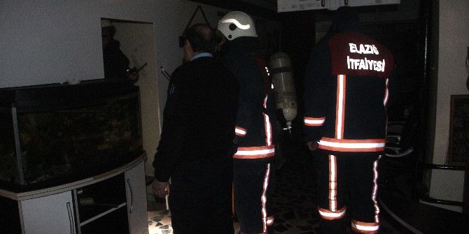 Elazığ’da İş Yeri Yangını: 1 Yaralı