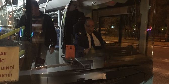 Belediye Başkanı Kutlu Yine Direksiyon Başına Geçti