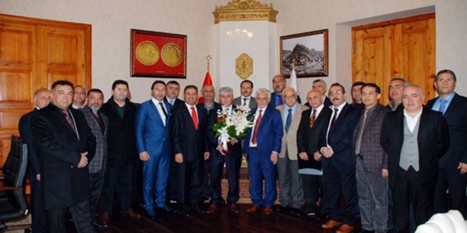 İstanbul’da Yaşayan Karslı İşadamları Kars’ta Temaslarda Bulundu