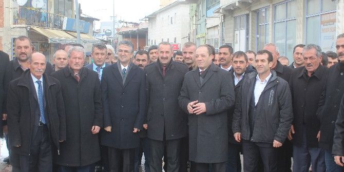 Mhp İl Teşkilatı Aşkale’ye Çıkarma Yaptı