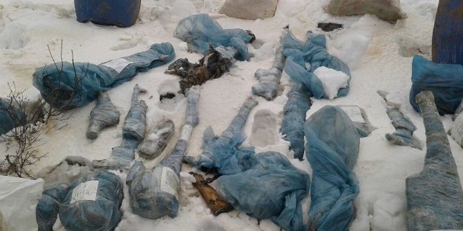 Şemdinli’de Teröristlere Ait Silah Ve Mühimmatlar Ele Geçirildi