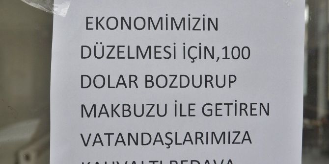 100 Dolar Bozdurana Kahvaltı Ve Ekmek Bedava