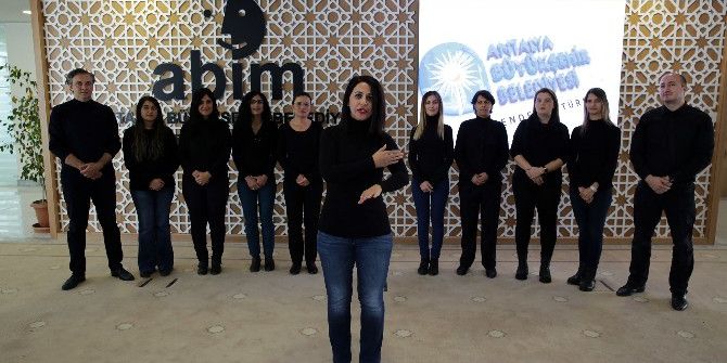 Büyükşehir Personellerinden Videolu Mesaj