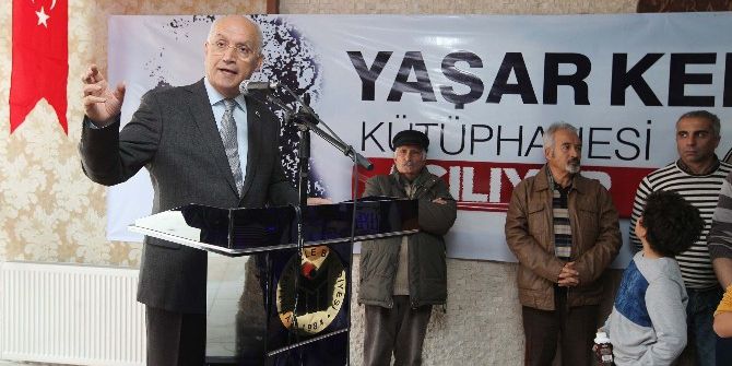 Yenimahalle’de Yaşar Kemal Kütüphanesi Açıldı