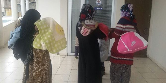 Trabzon’da Dilenci Operasyonu