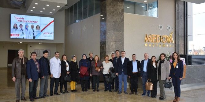 Medova Hastanesi Eczacıları Ağırladı