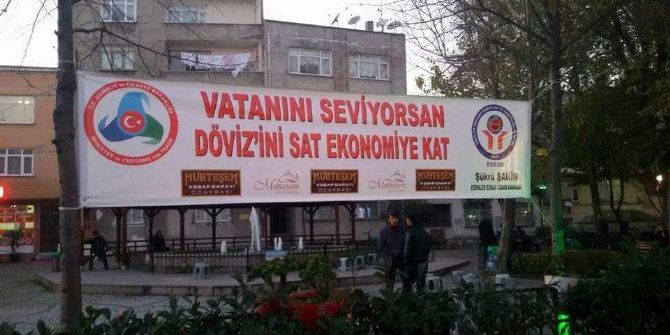 Esenler Esnaf Odası’ndan ’Döviz Bozdur’ Çağrısı